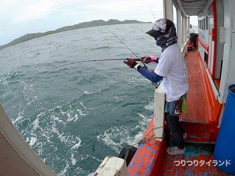 ヤッちゃん　釣る