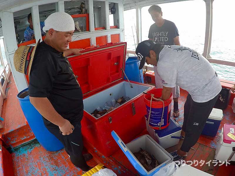 バンサレー 釣果