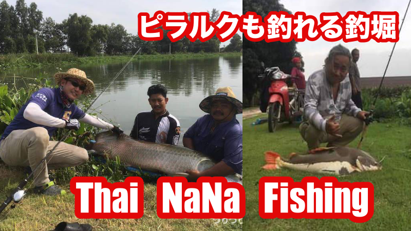 ピラルクも釣れるタイの釣堀 Thai Nana Fishing に行ってみた つりタイ