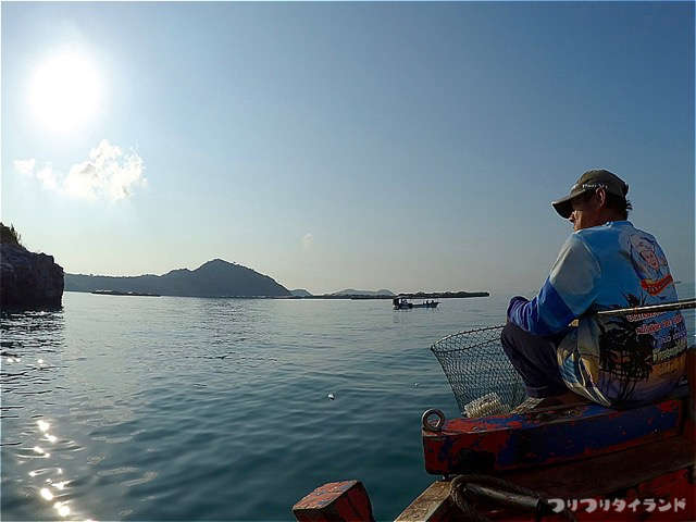シーチャン島での船釣り