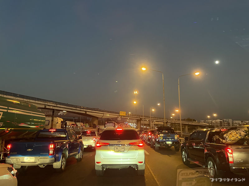 タイの渋滞