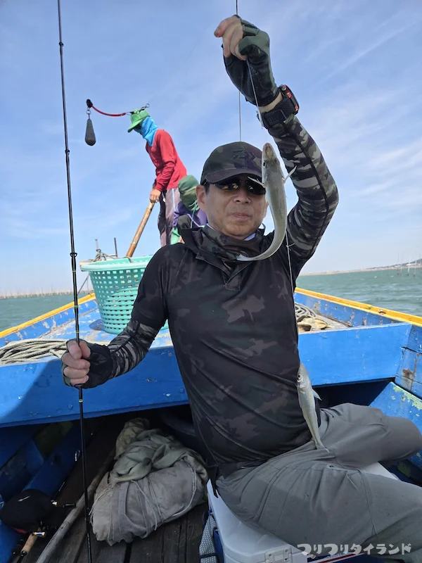 タイのキスが釣れた