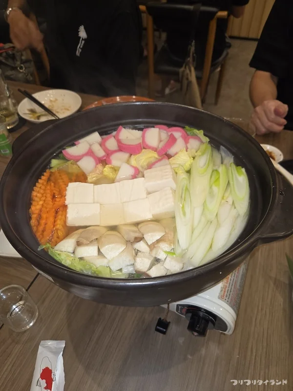 サワラのしゃぶしゃぶ