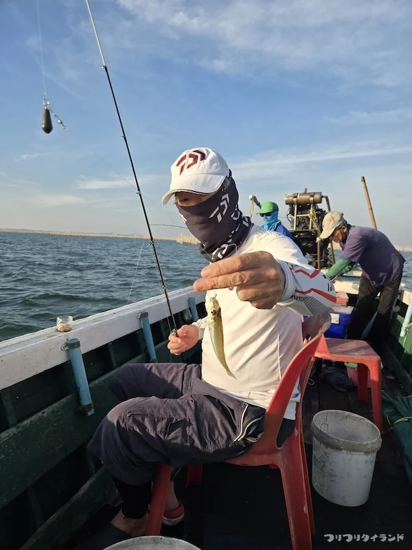 タイランド湾のキス釣り